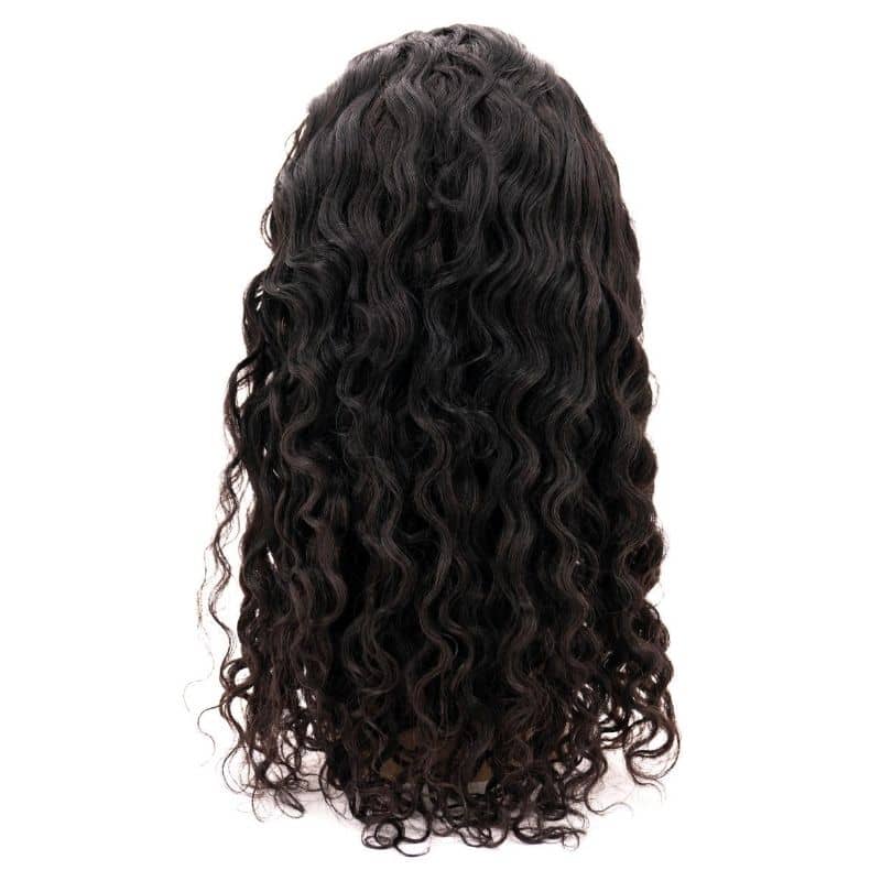 Beach Wave 4x4 Transparent Lace 100% Human Hair Closure Wig - Image 6