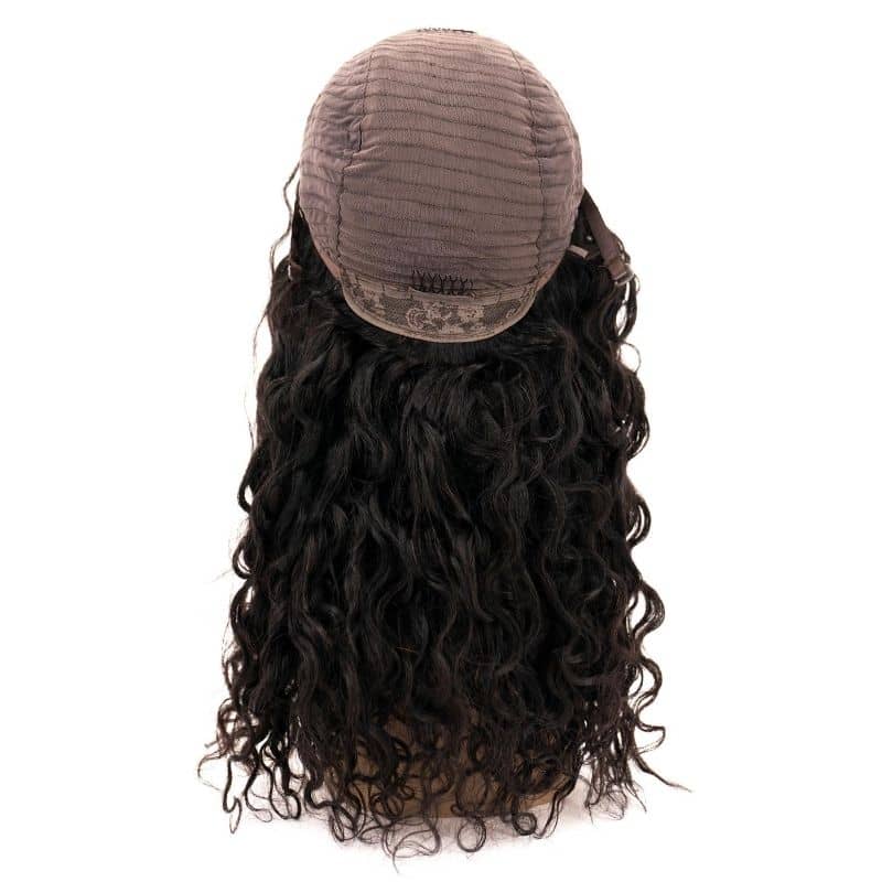 Beach Wave 4x4 Transparent Lace 100% Human Hair Closure Wig - Image 7