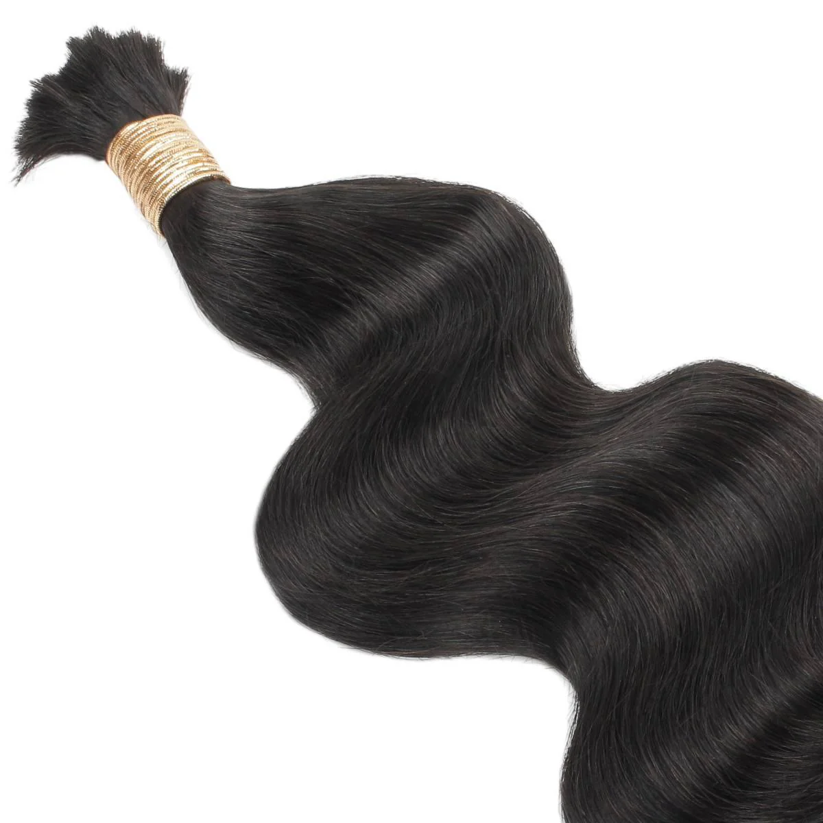 Body Wave  Bulk 100% Human Braiding Hair - Image 9