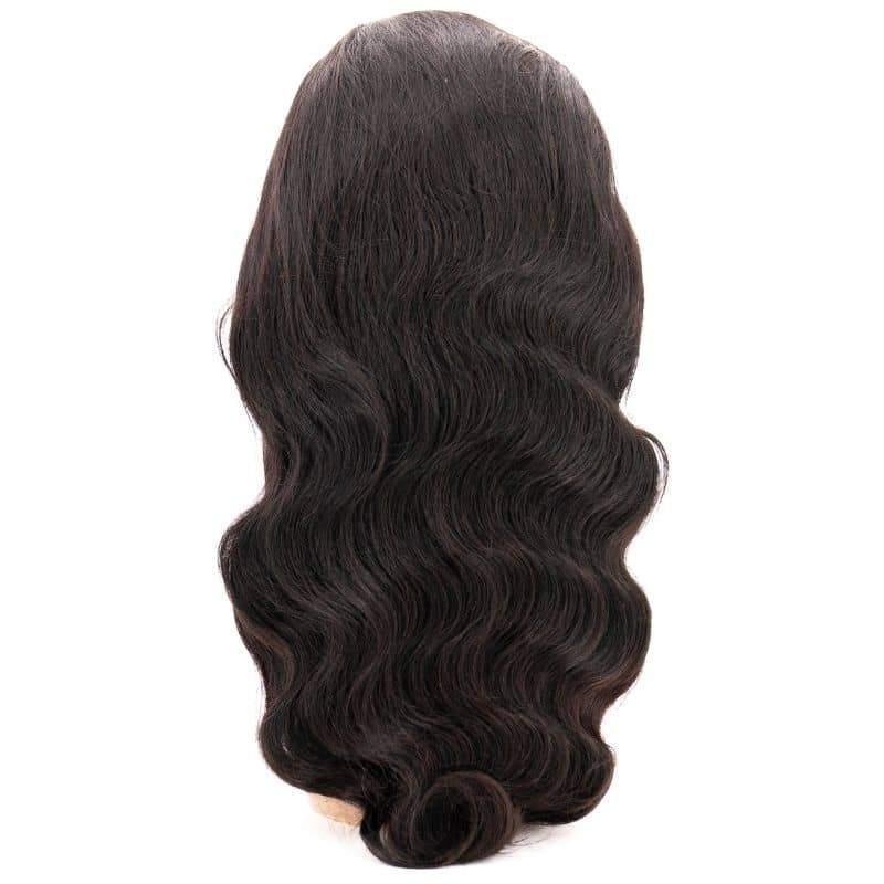 Body Wave 4x4 Transparent Lace Human 100% Hair Closure Wig - Image 3