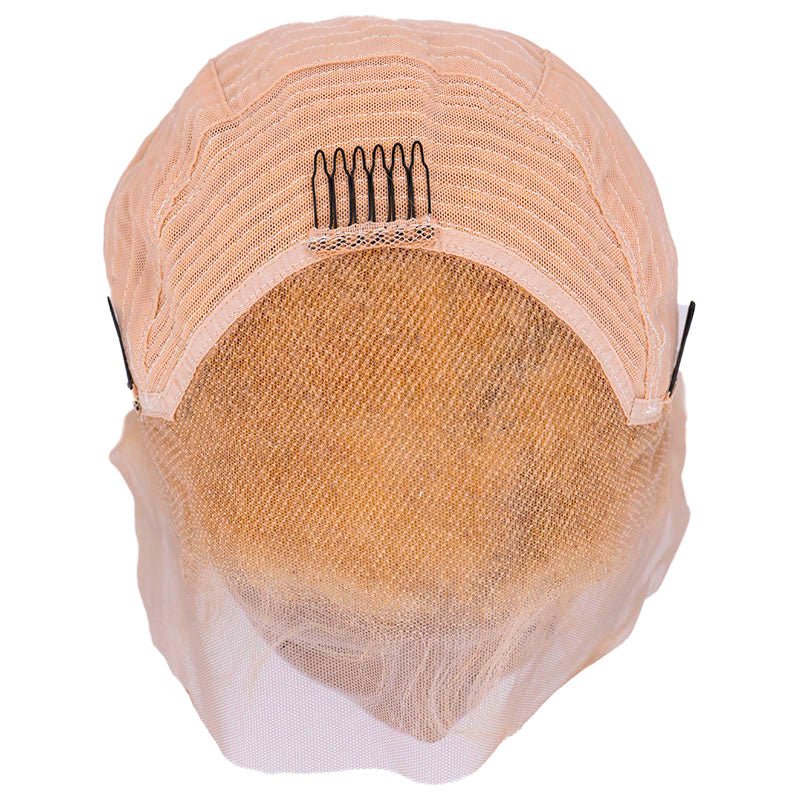 Blonde Body Wave 13x4 Transparent Lace Front Human Hair Wig - Image 7