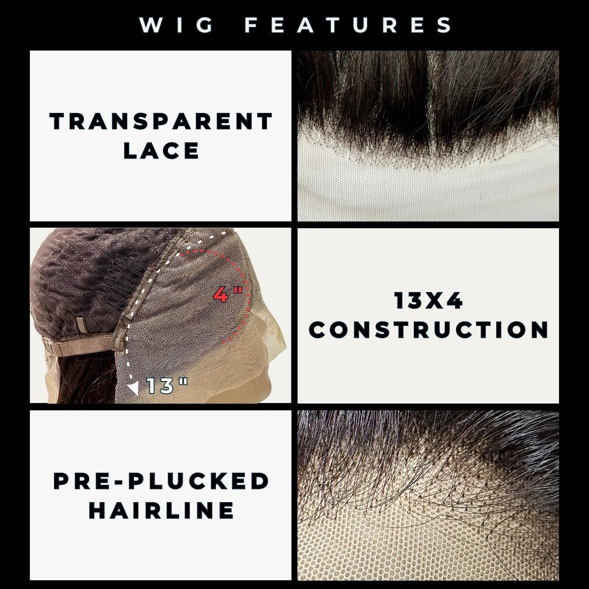 Brazilian Blonde Straight 13x4 Transparent Lace Front 100% Human Hair Wig - Image 11