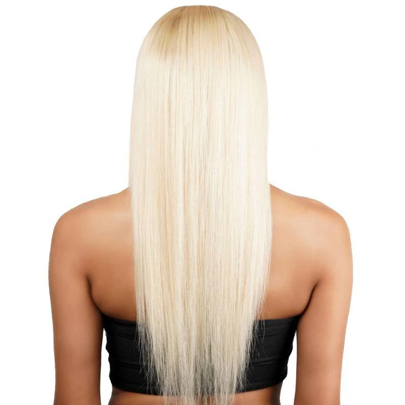 Brazilian Blonde Straight 13x4 Transparent Lace Front 100% Human Hair Wig - Image 3