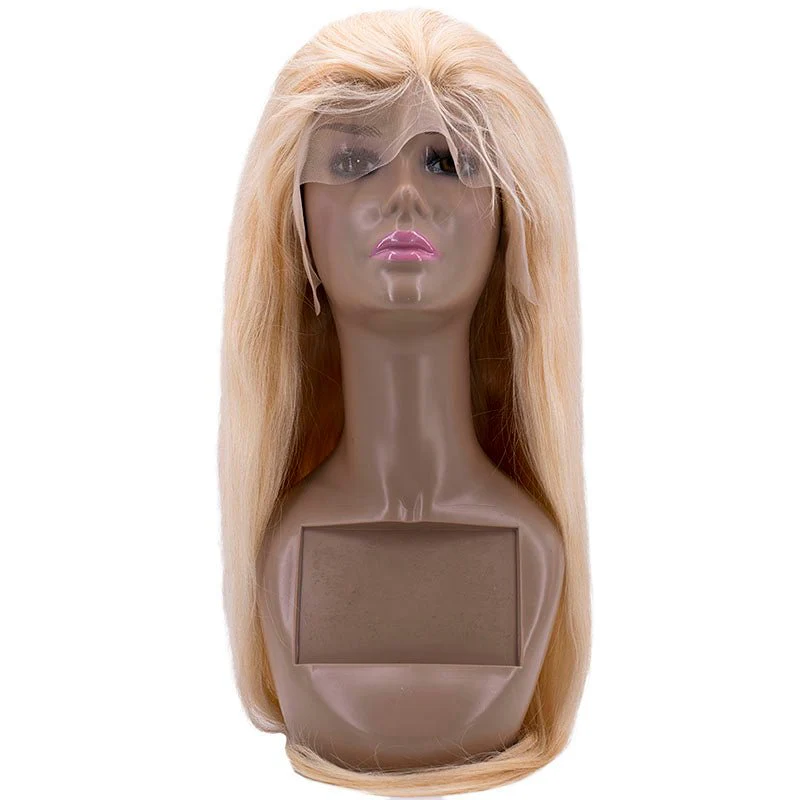 Brazilian Blonde Straight 13x4 Transparent Lace Front 100% Human Hair Wig - Image 5