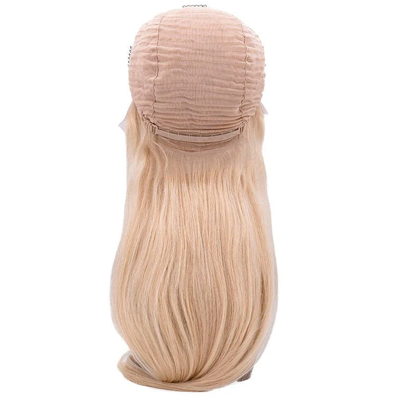Brazilian Blonde Straight 13x4 Transparent Lace Front 100% Human Hair Wig - Image 8