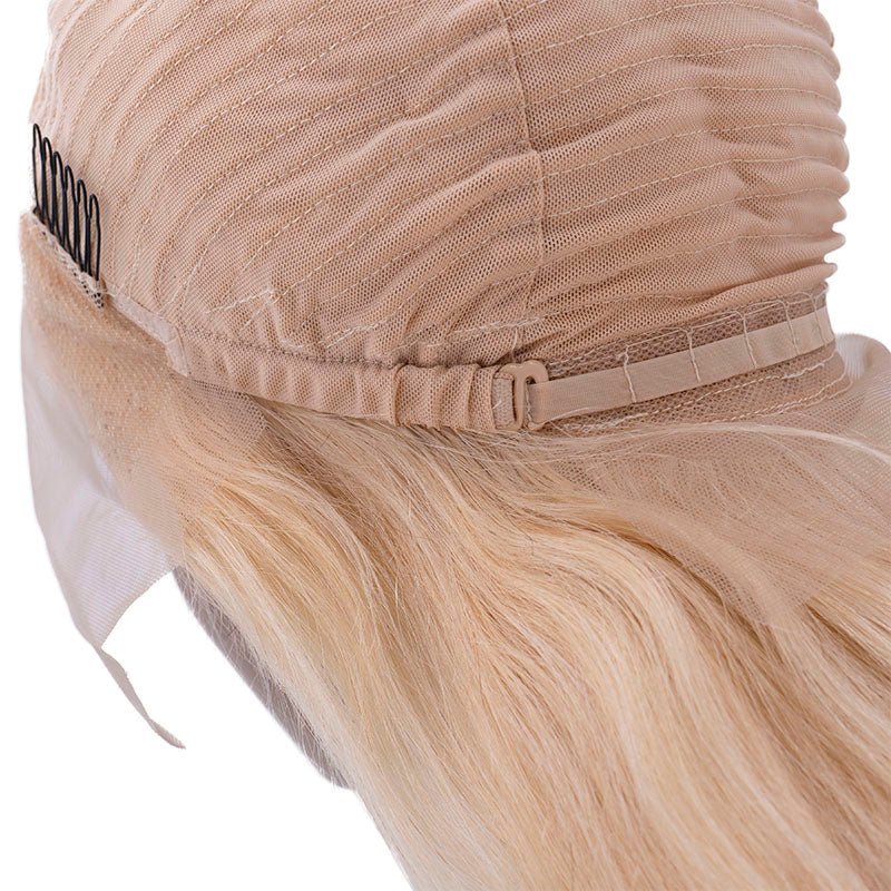 Brazilian Blonde Straight 13x4 Transparent Lace Front 100% Human Hair Wig - Image 9