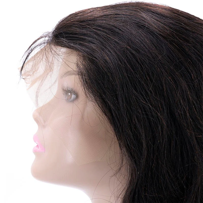 Body Wave 13x4 Transparent Lace Front Human Hair Wig - Image 4
