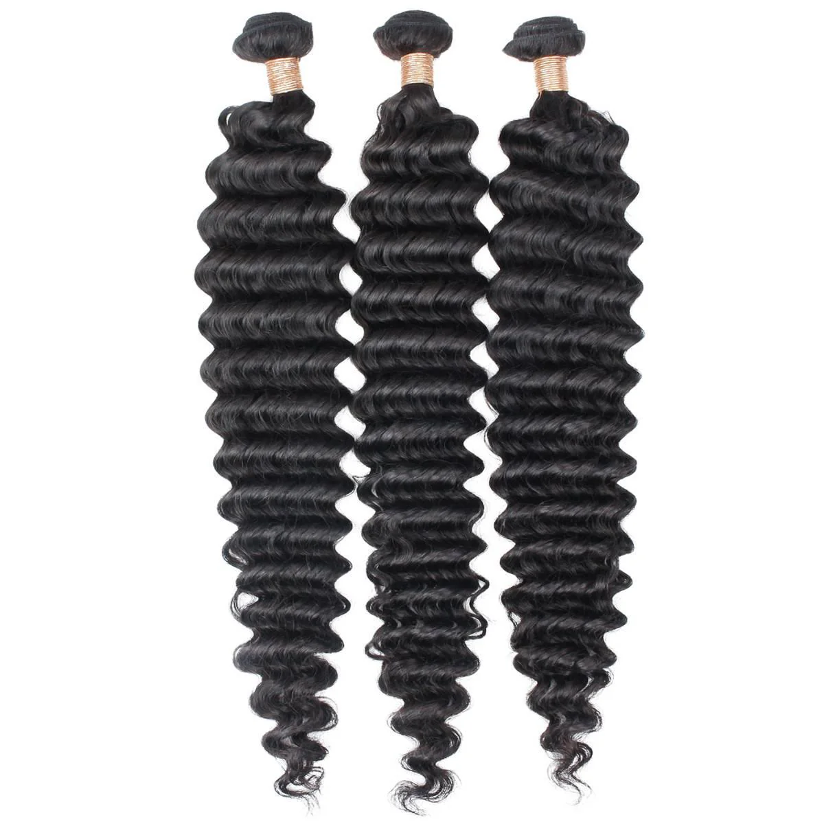 Deep Wave 100% Human Hair Bundle Deals - Image 4