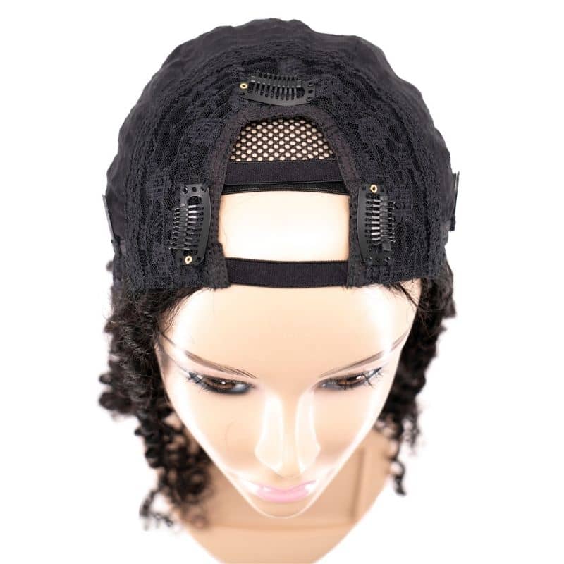 Kinky Curly U Part 100% Human Hair Wig - Image 9