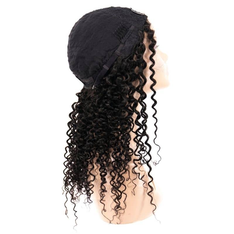 Brazilian Kinky Curly U-Part Human Hair Wig SALE - Image 8