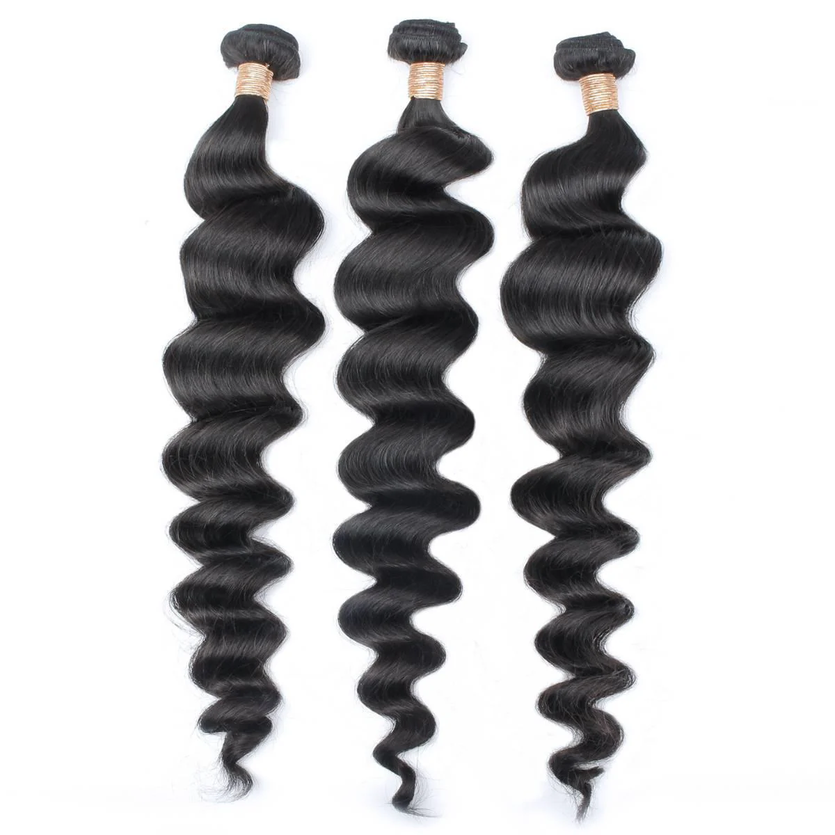 Loose Wave 100% Human Hair Bundle Deals - Image 3