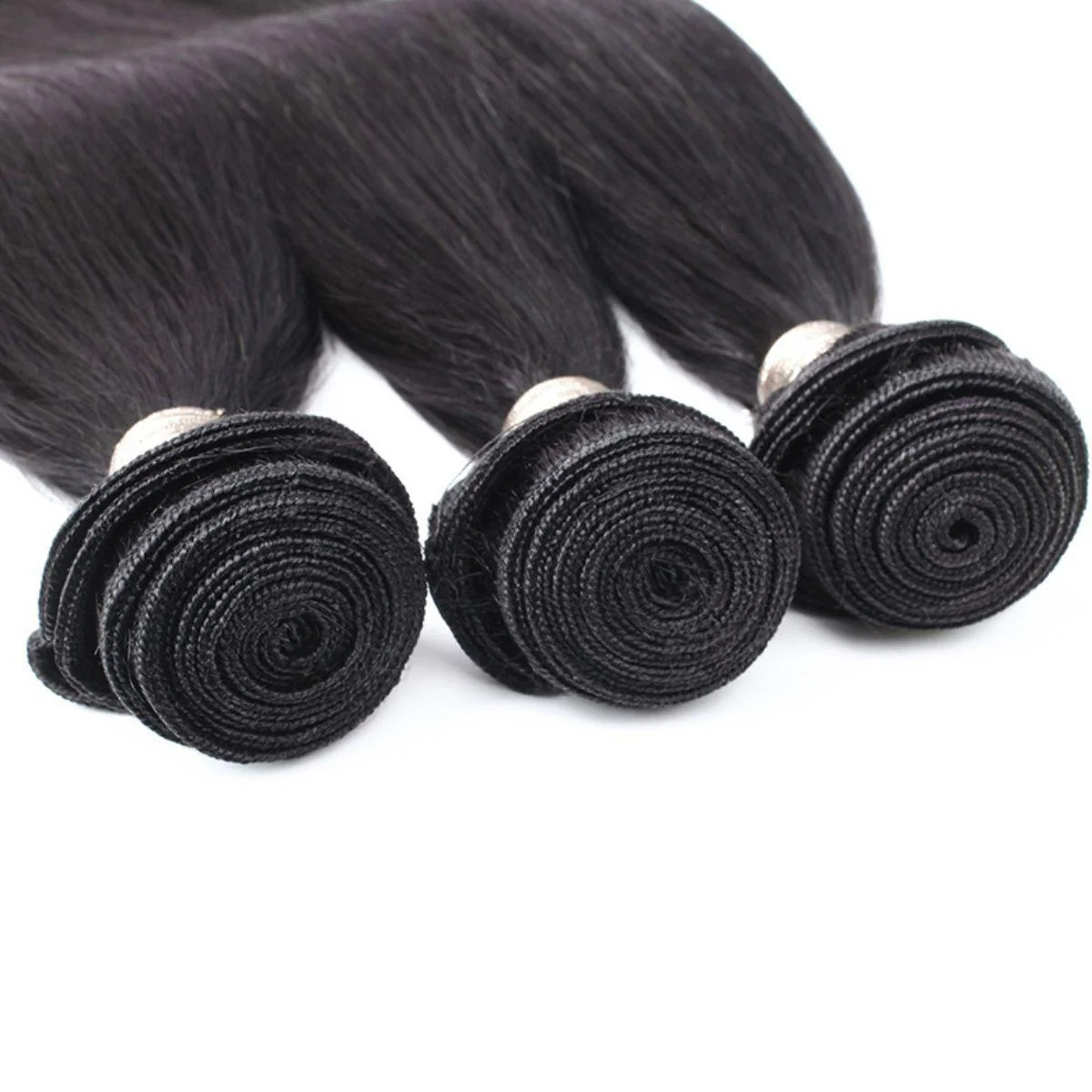 Brazilian Straight 100% Human Hair Bundle Deals - Image 4