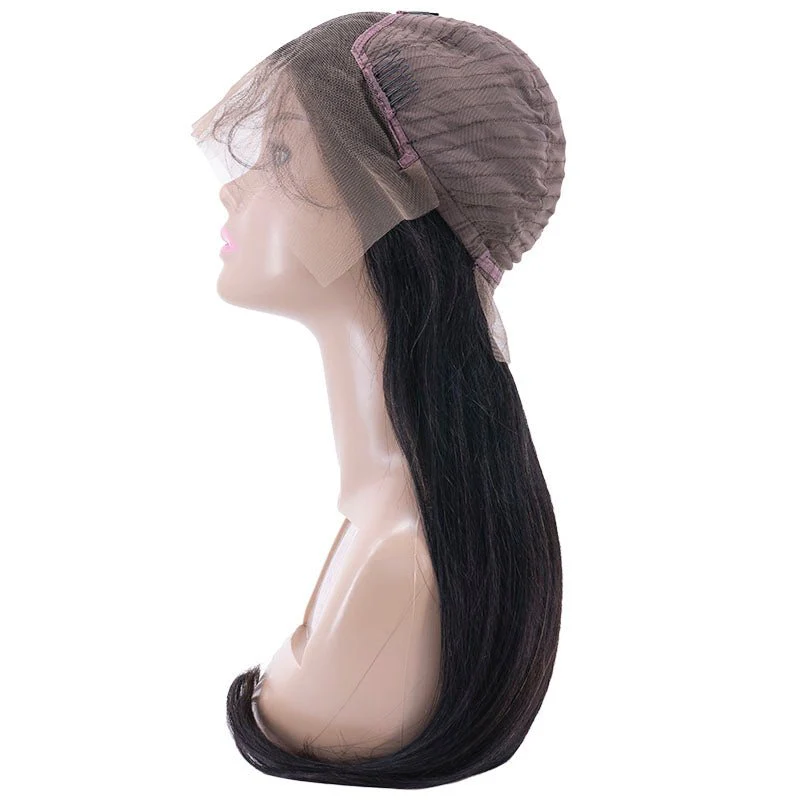 Straight 13x4 Transparent Lace Front Human Hair Wig - Image 6