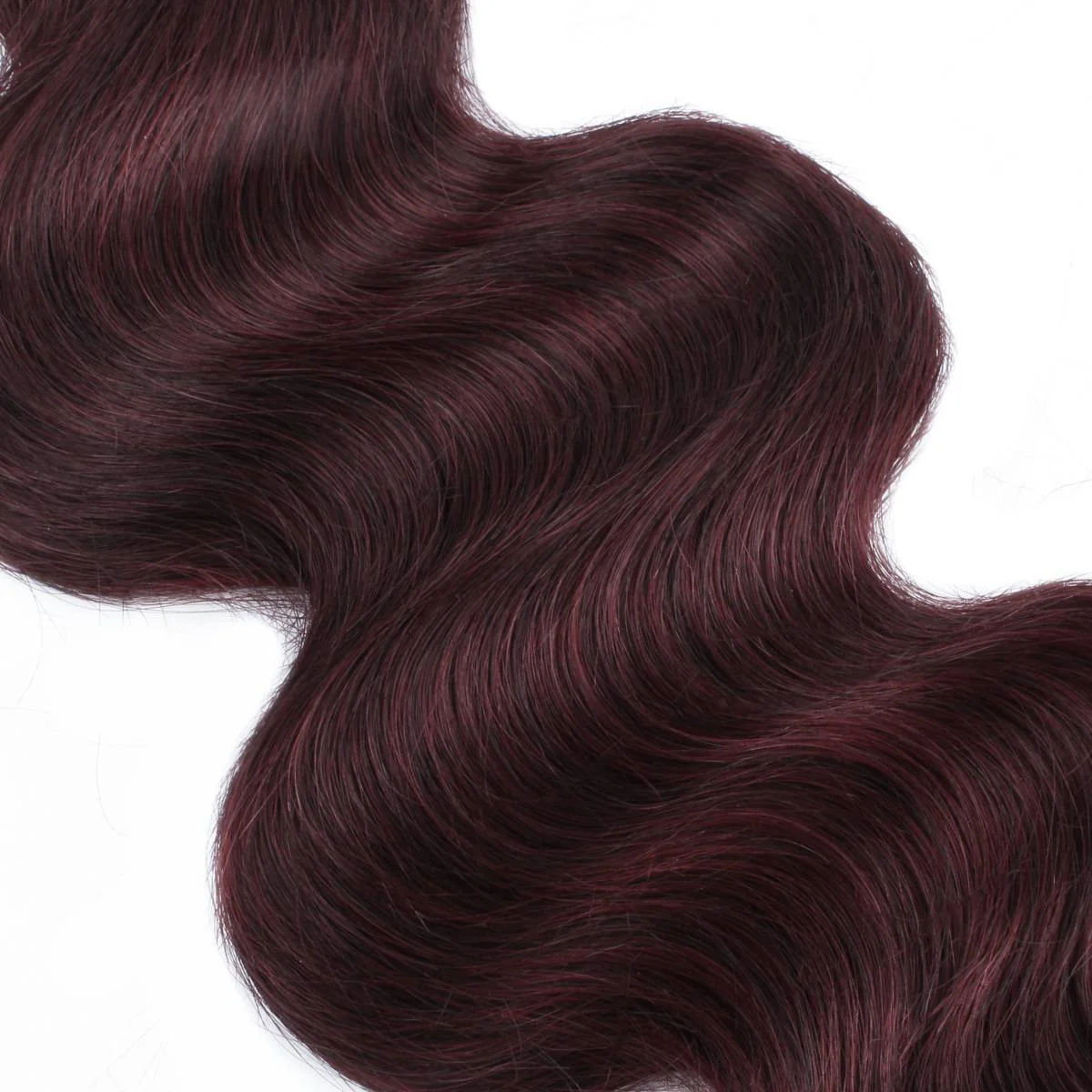 Burgundy Body Wave 100% Human Hair Bundles - Image 7