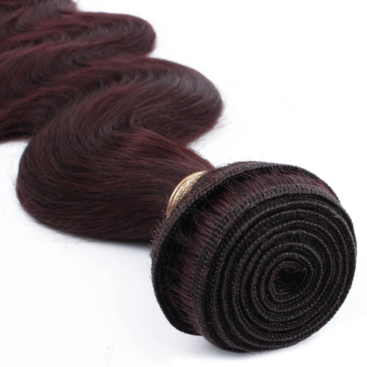 Burgundy Body Wave 100% Human Hair Bundles - Image 9