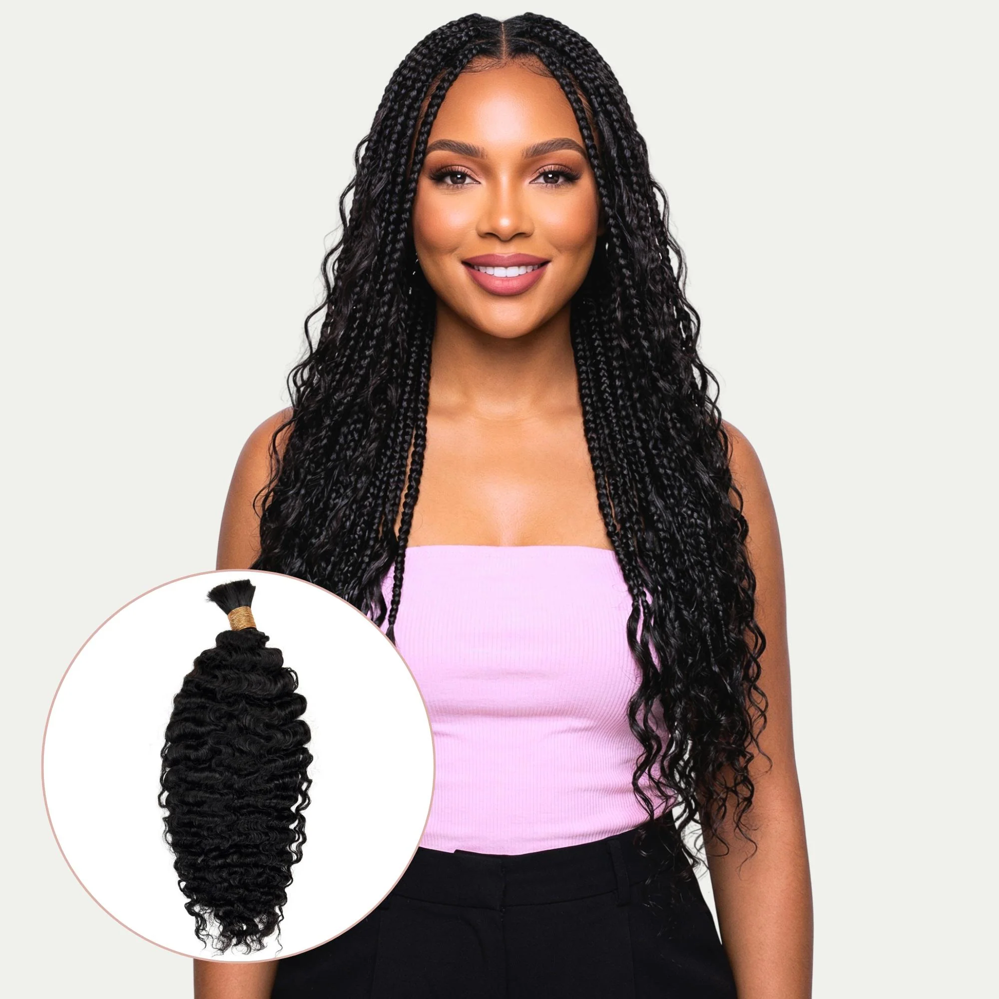Bulk Human Braiding Hair | 20+ Textures, Wholesale Prices