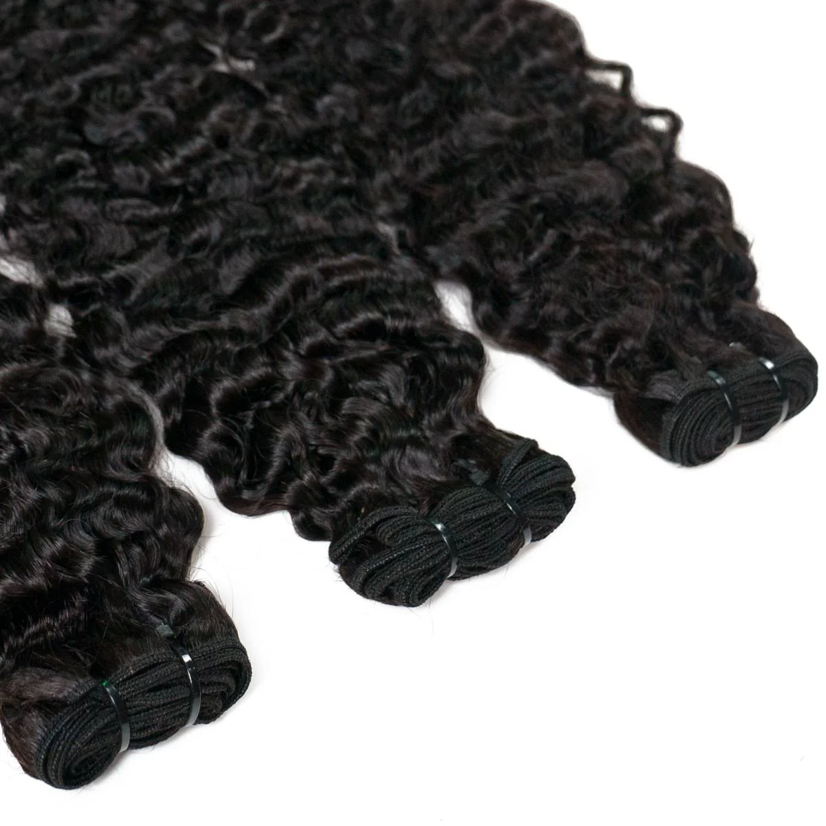 Burmese Curly 100% Human Hair Bundle Deals - Image 10