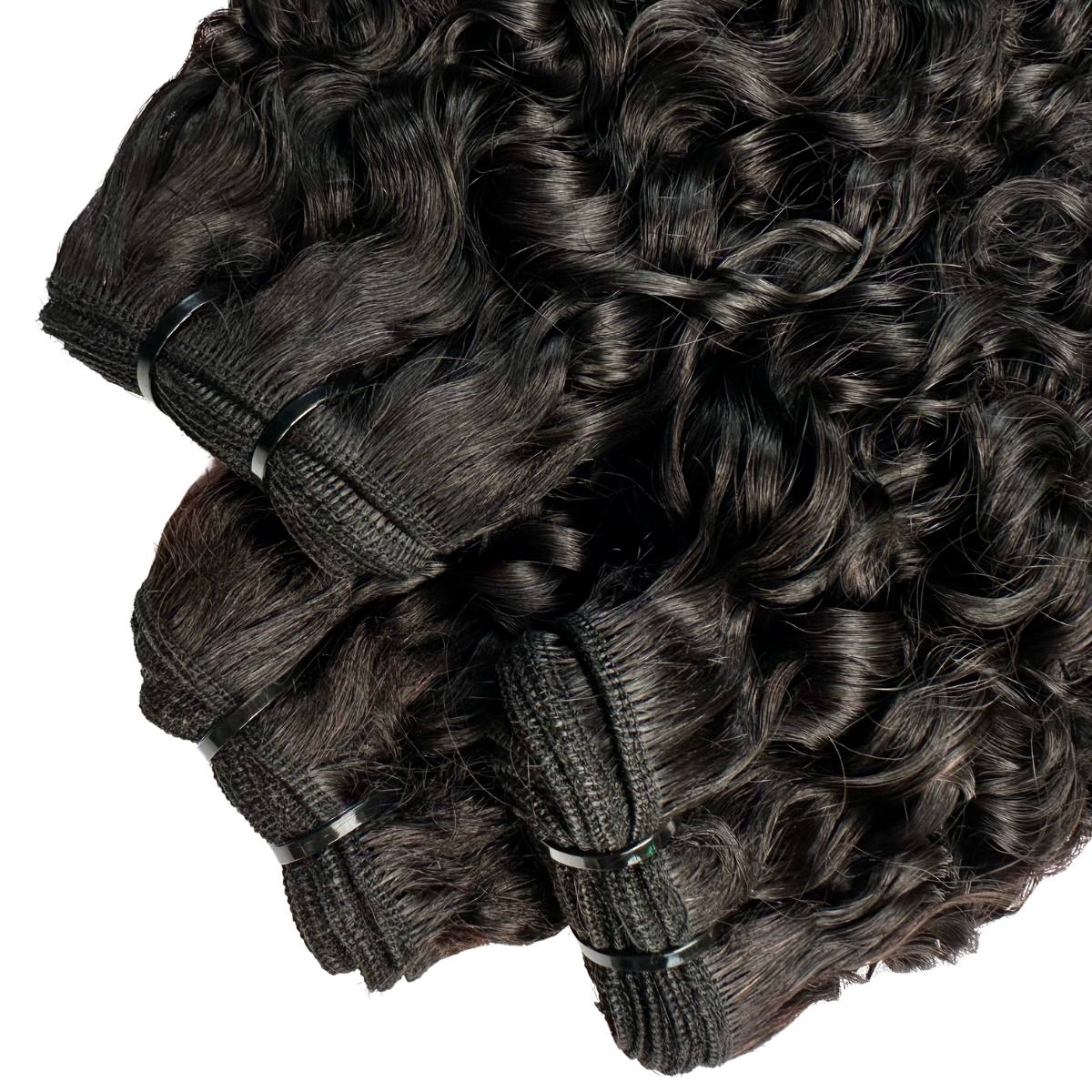 Burmese Curly 100% Human Hair Bundle Deals - Image 5