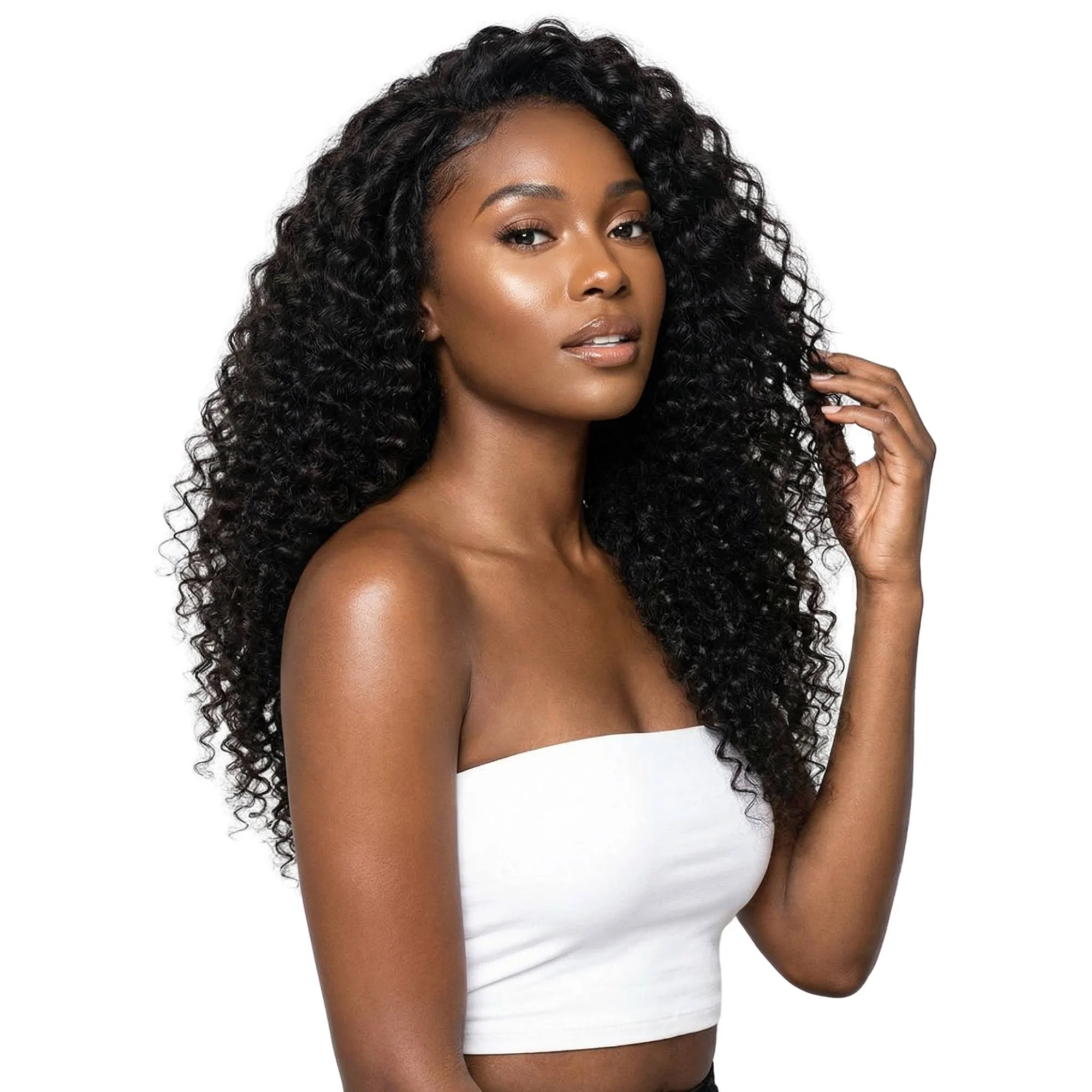 Burmese Curly 100% Human Hair Bundle Deals - Image 6