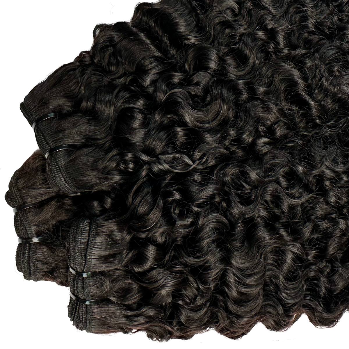 Burmese Curly 100% Human Hair Bundle Deals - Image 9