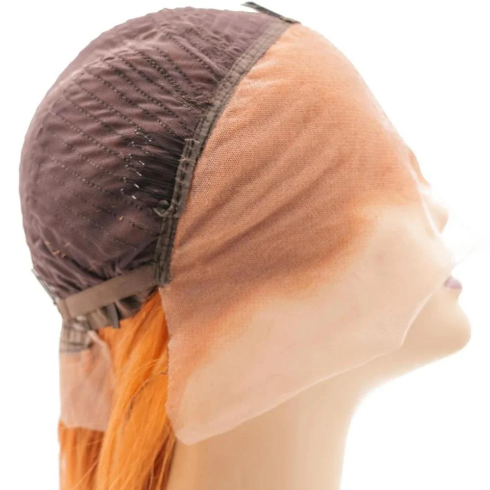 Cinnamon 13x4 Transparent Lace Front 100% Human Hair Bob Wig - Image 6