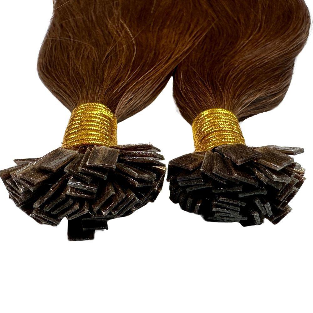 Dark Brown Straight Flat-Tip - Image 3