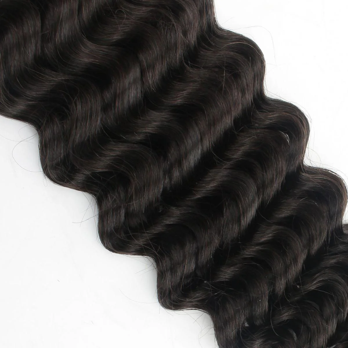 Deep Wave Bulk 100% Human Braiding Hair - Image 6