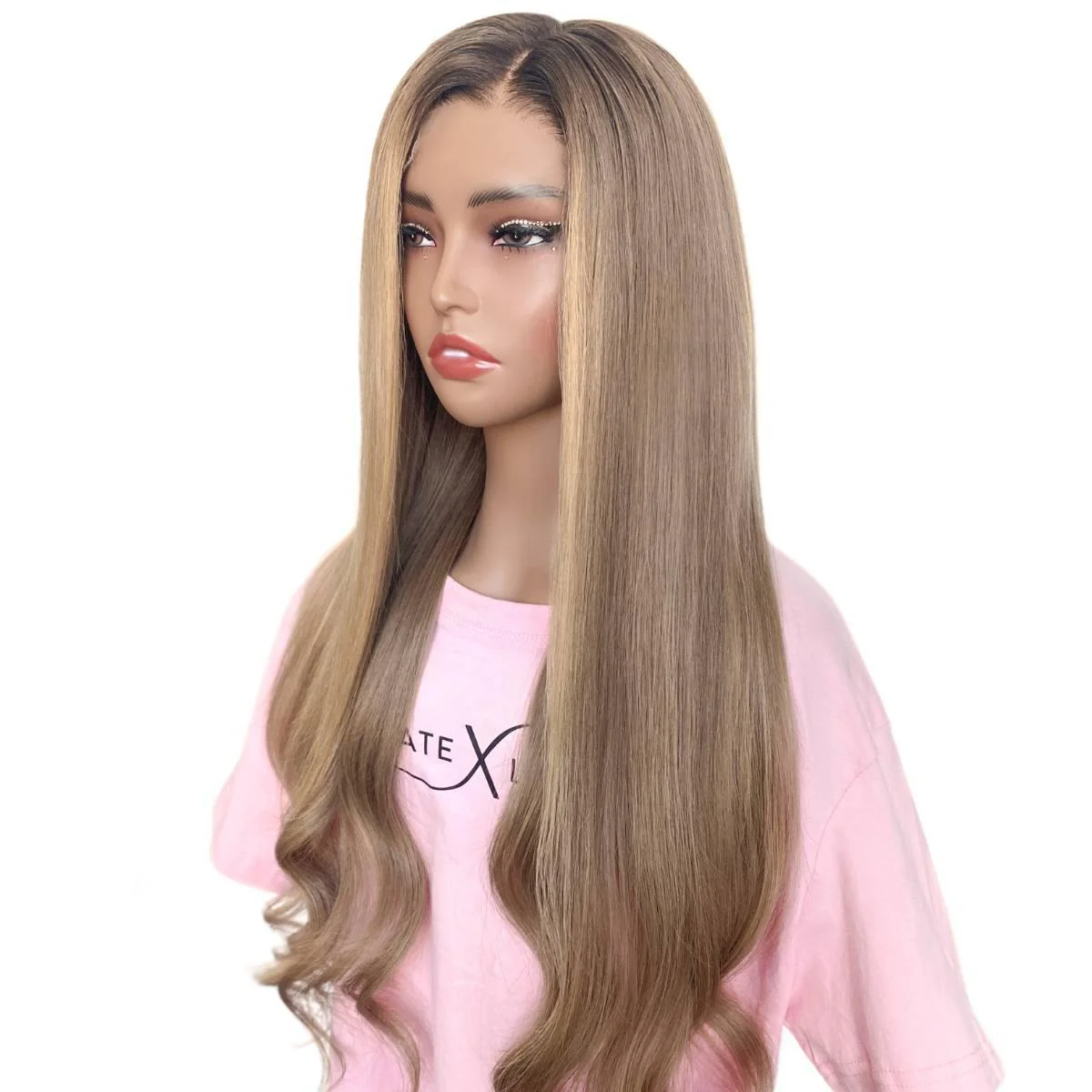 Hazel Glueless 5x5 HD Lace Professionally Colored 100% Human Hair Closure Wig - Image 4
