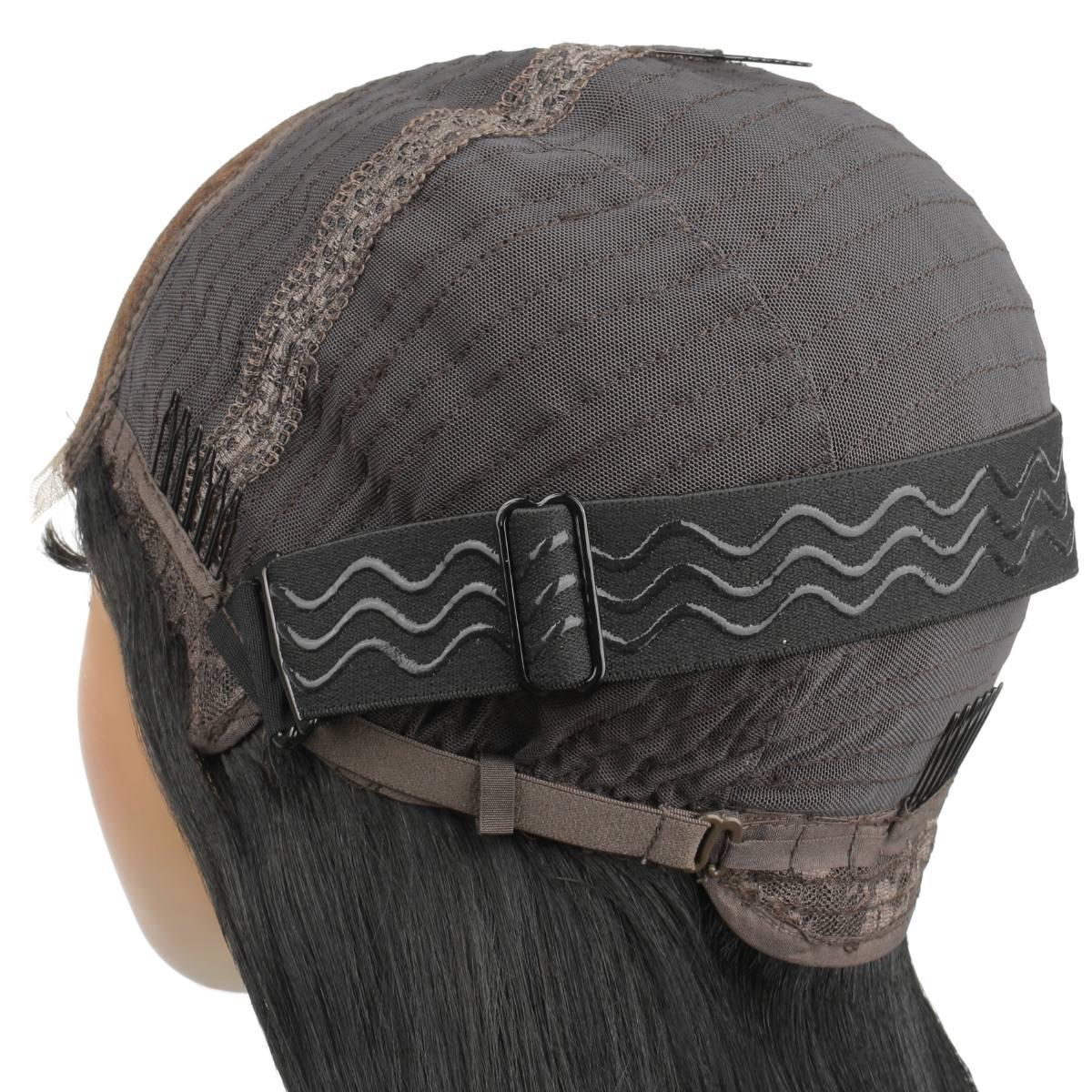 Jet Black 4x4 HD Lace Closure 100% Human Hair Bob Wig - Image 9