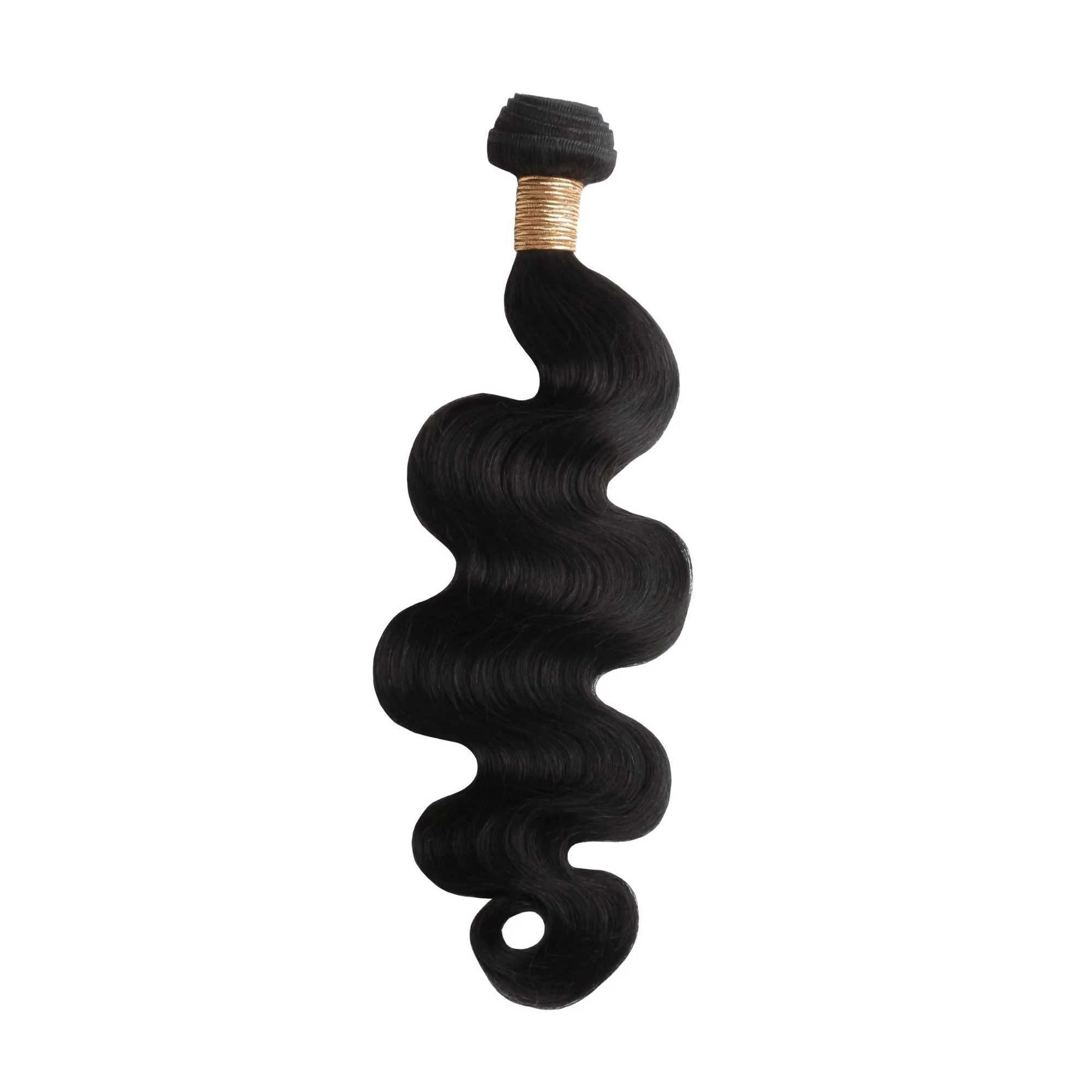 Jet Black Body Wave 100% Human Hair Bundles - Image 4
