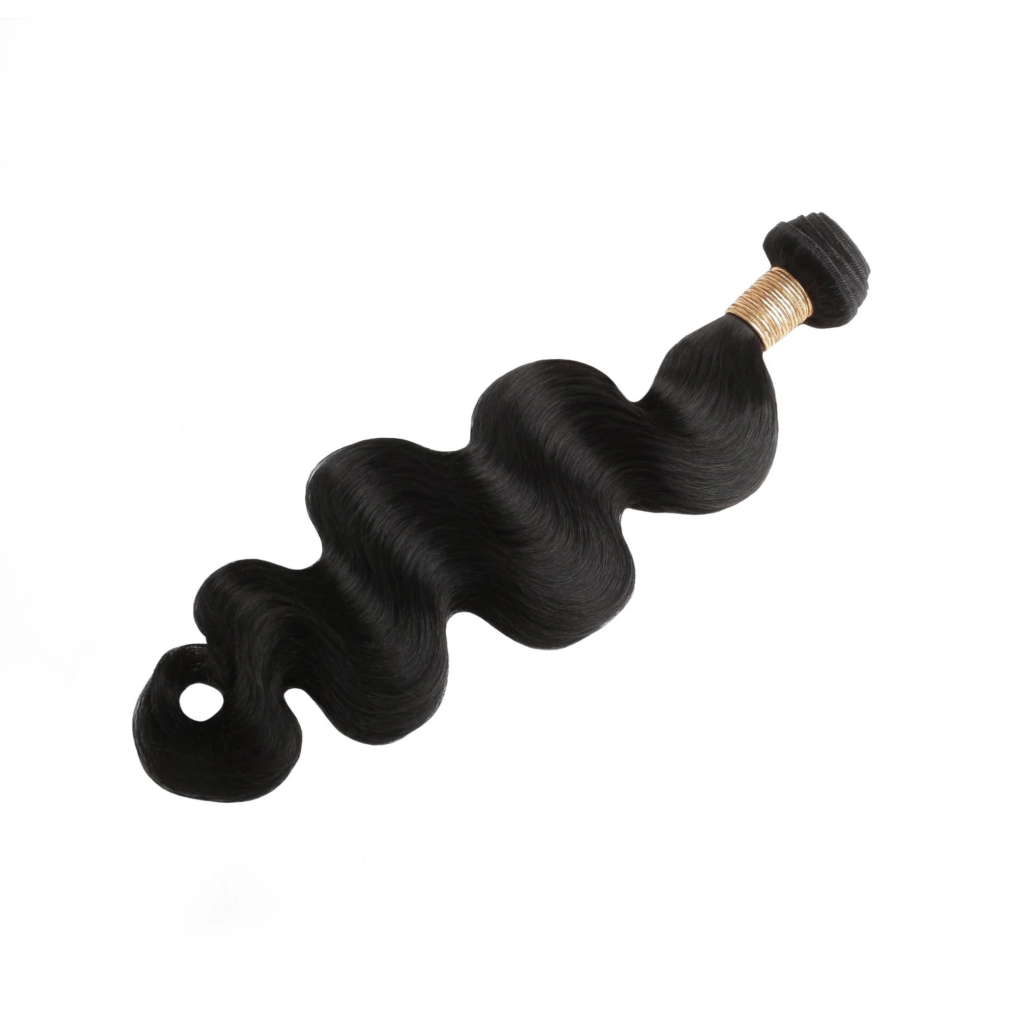 Jet Black Body Wave 100% Human Hair Bundles - Image 5