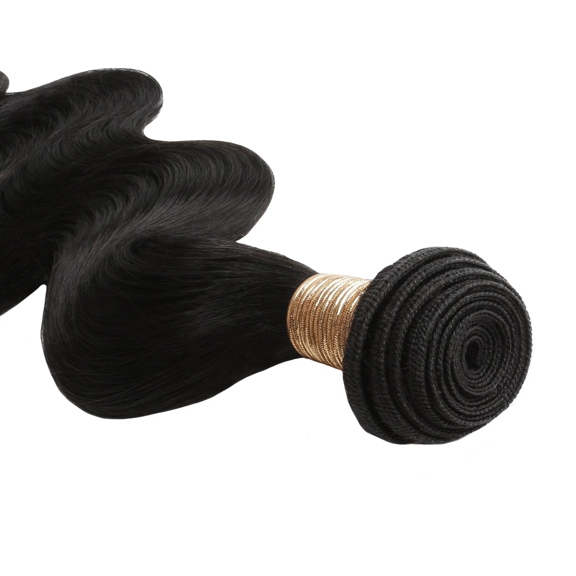 Jet Black Body Wave 100% Human Hair Bundles - Image 6