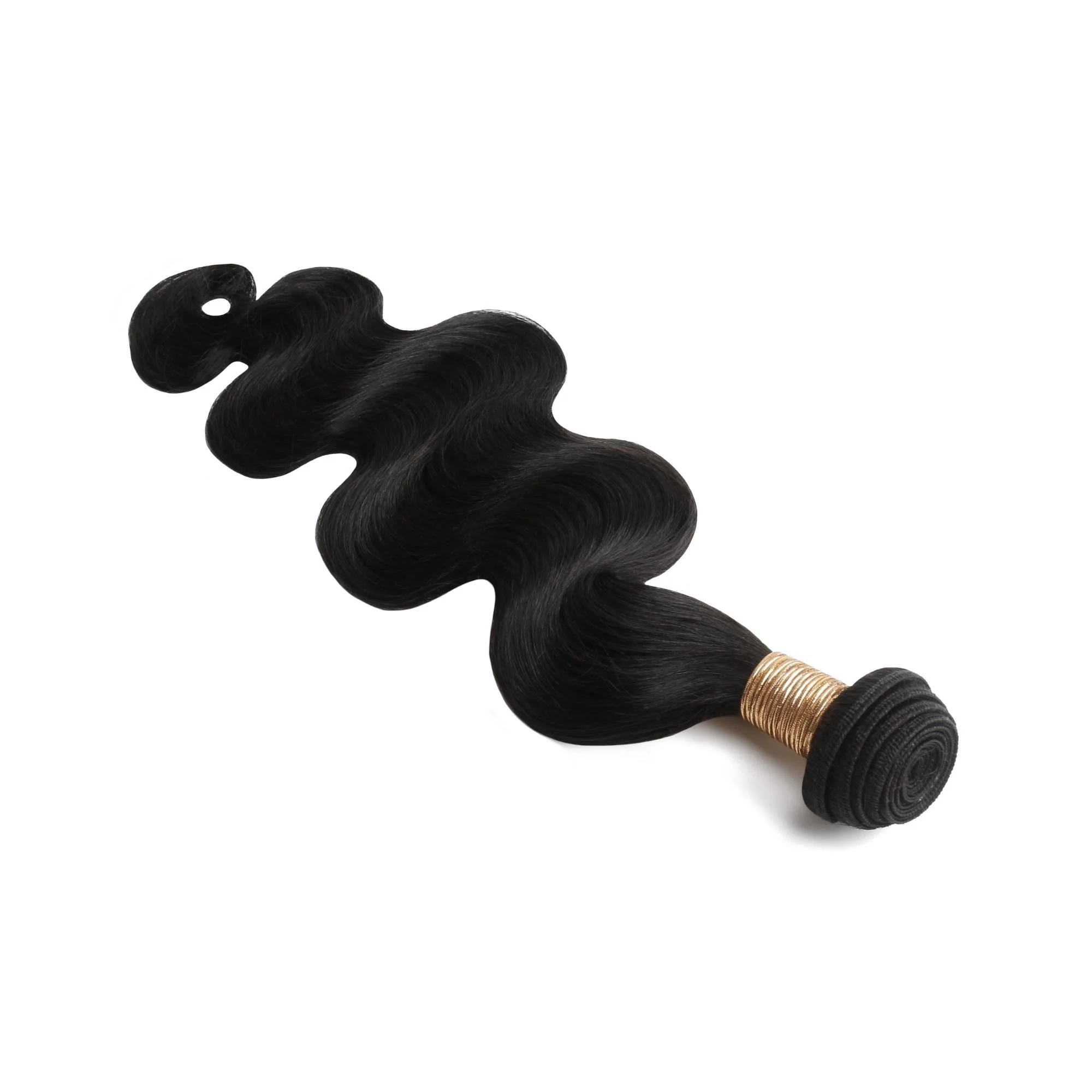 Jet Black Body Wave 100% Human Hair Bundles - Image 7