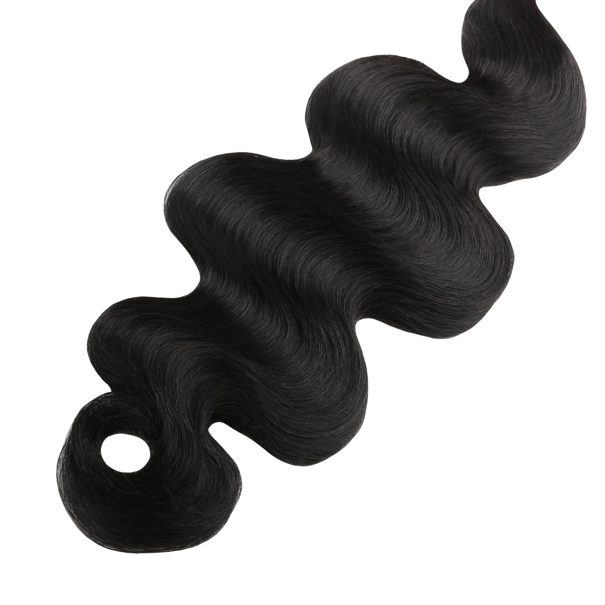 Jet Black Body Wave 100% Human Hair Bundles - Image 8