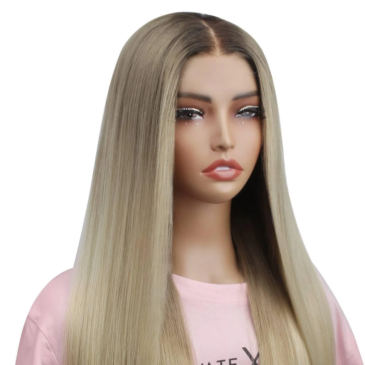 Jezebel Glueless 5x5 HD Lace Professionally Colored 100% Human Hair Closure Wig - Image 3