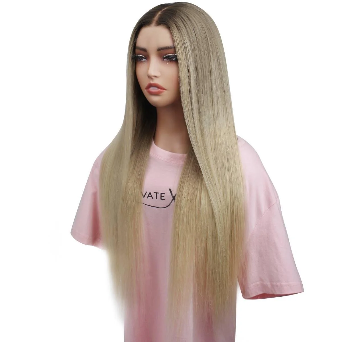 Jezebel Glueless 5x5 HD Lace Professionally Colored 100% Human Hair Closure Wig - Image 4
