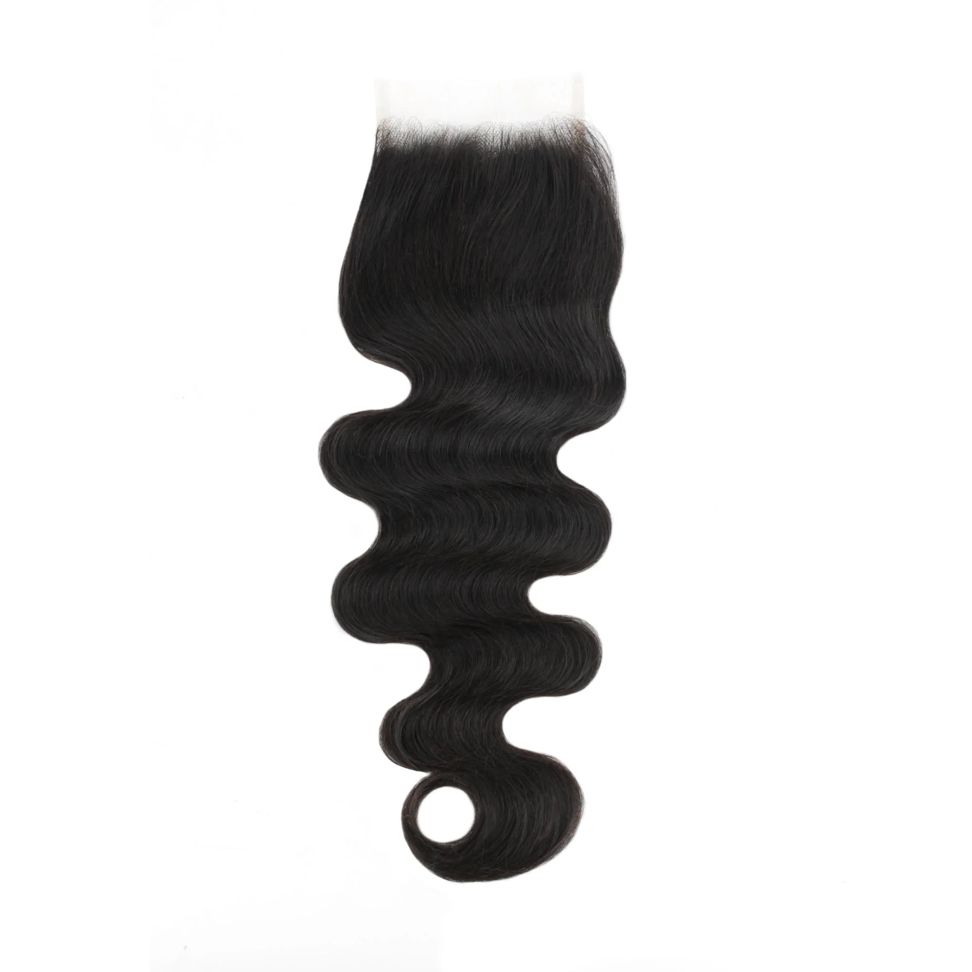 Malaysian Body Wave 4x4 Transparent Lace Human Hair Closure - Image 4