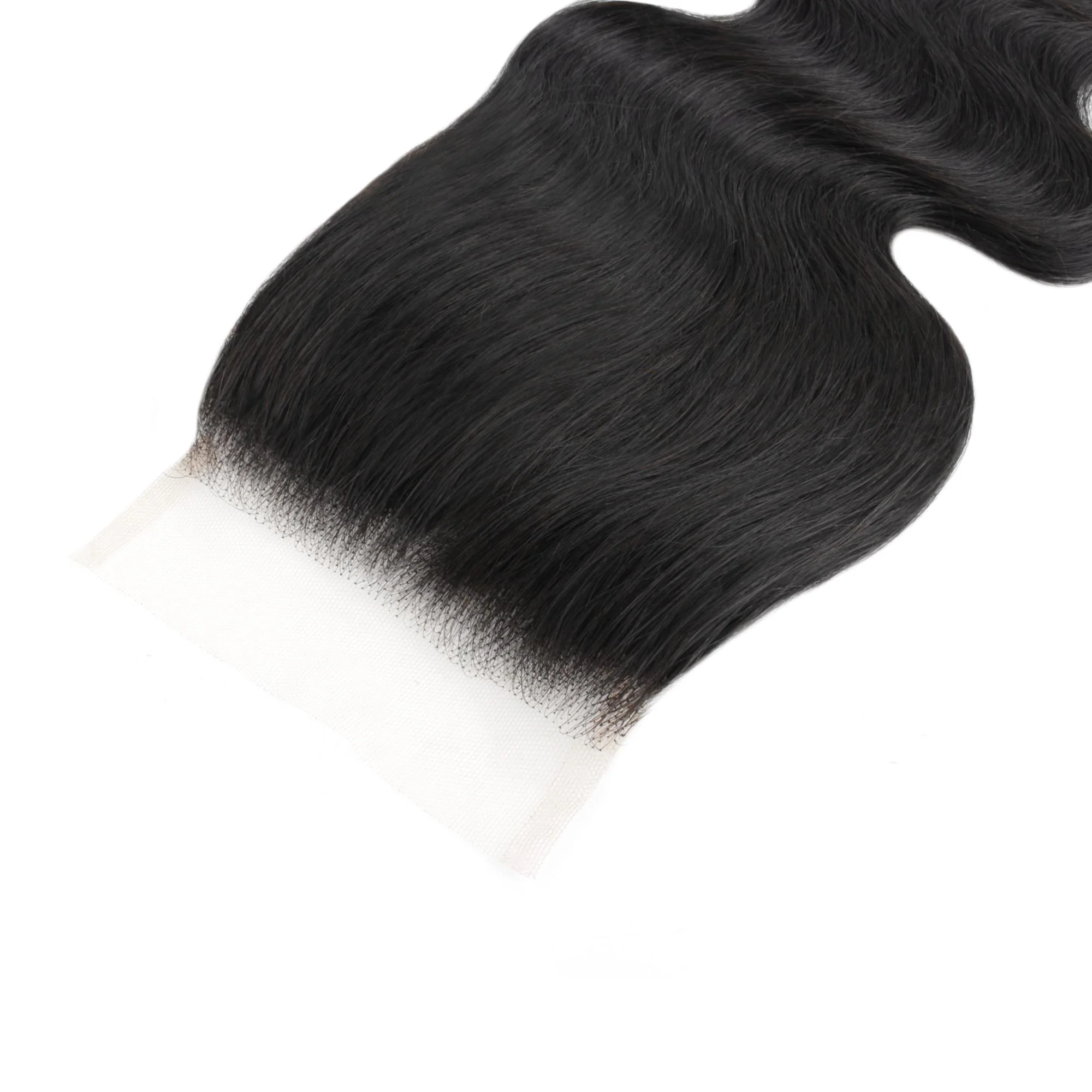 Malaysian Body Wave 4x4 Transparent Lace Human Hair Closure - Image 6