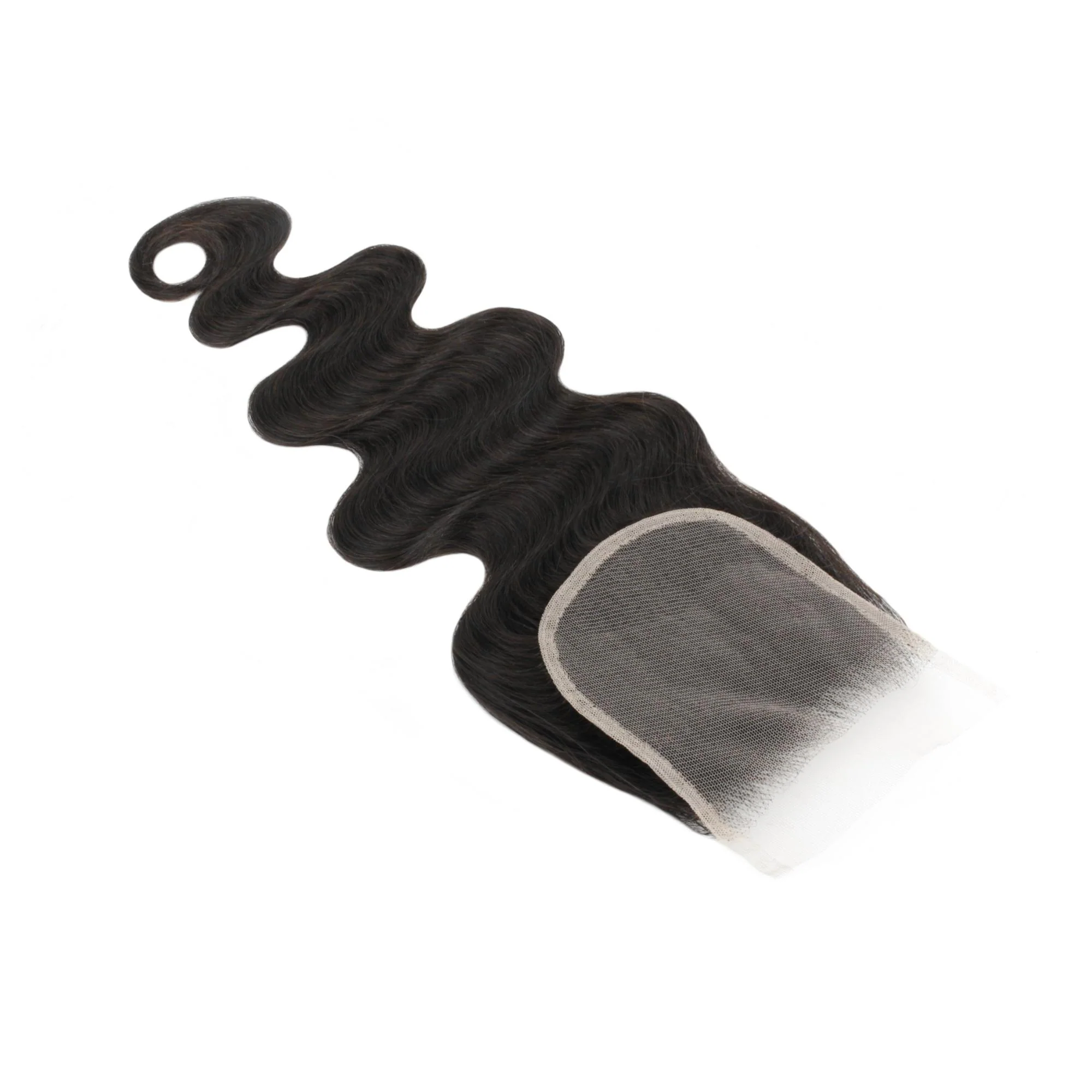 Malaysian Body Wave 4x4 Transparent Lace Human Hair Closure - Image 9