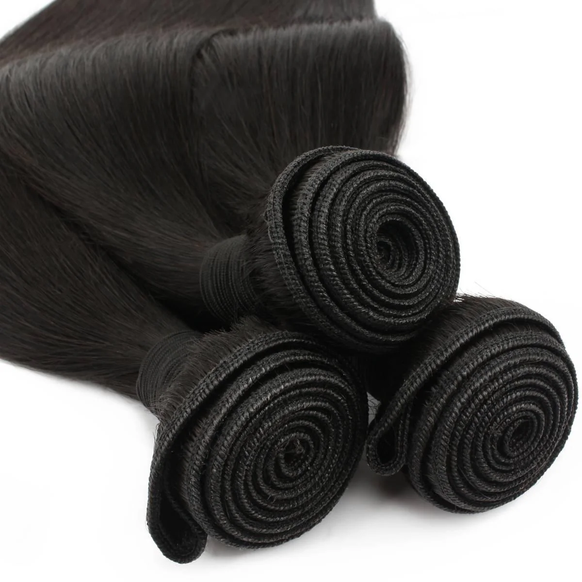 Malaysian Straight 100% Human Hair Bundle Deals - Image 10