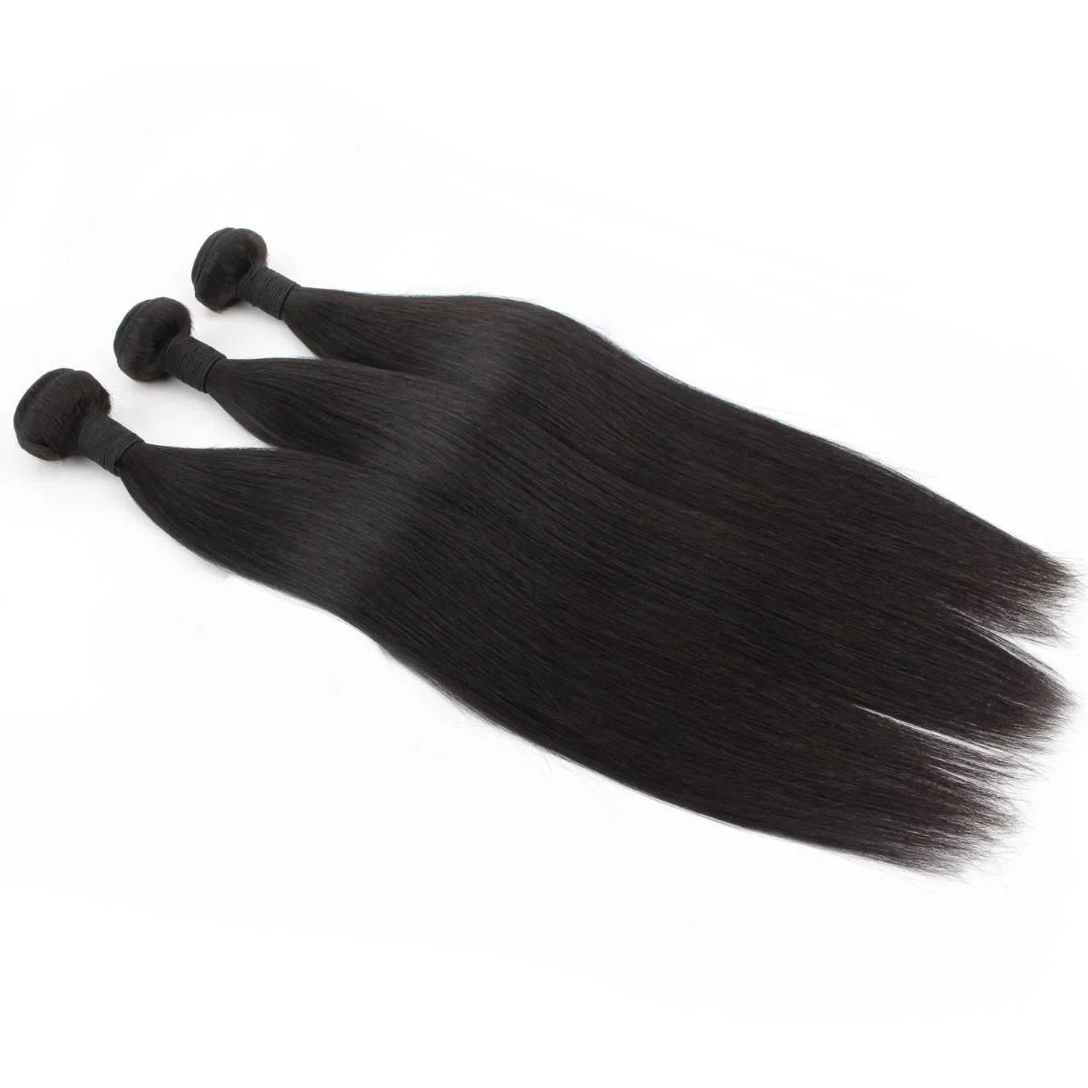 Malaysian Straight 100% Human Hair Bundle Deals - Image 8