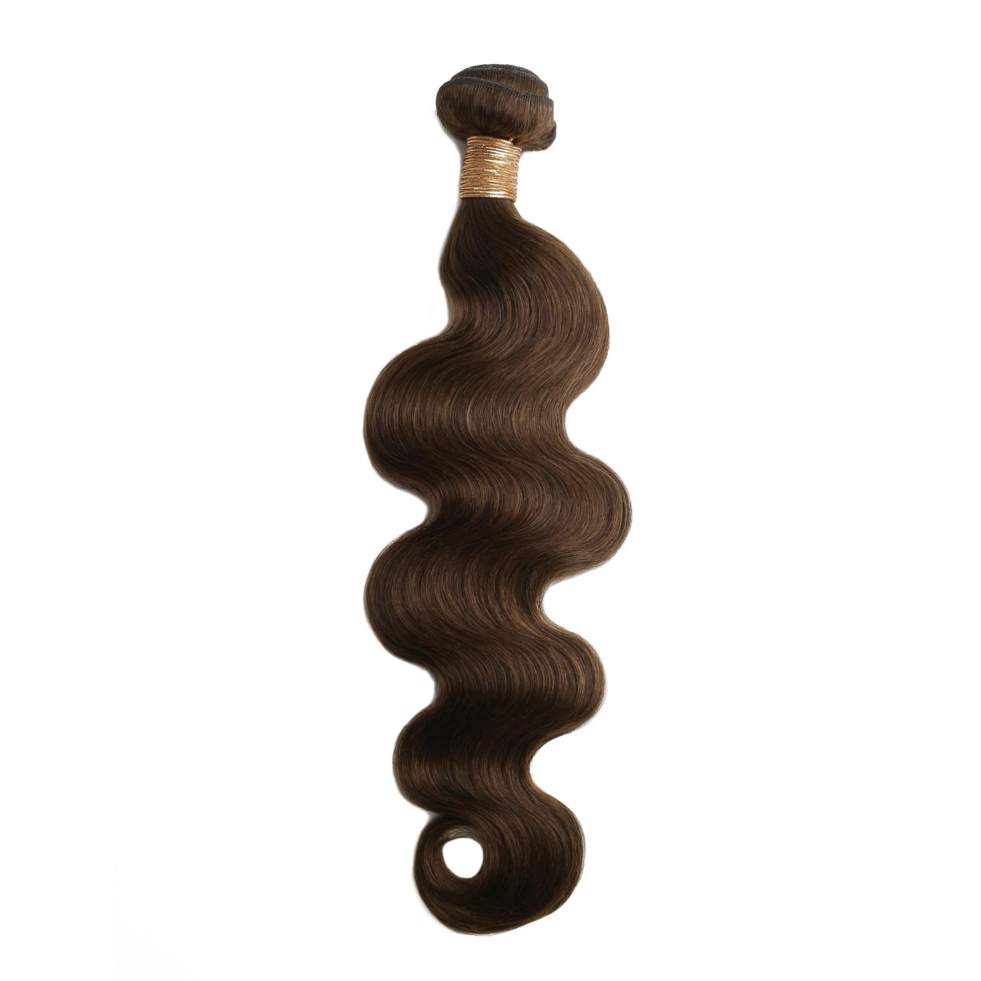 Medium Brown Body Wave 100% Human Hair Bundles - Image 4