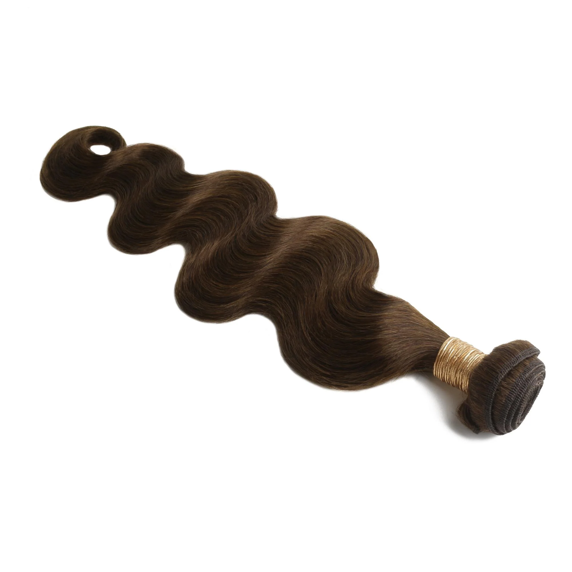 Medium Brown Body Wave 100% Human Hair Bundles - Image 5