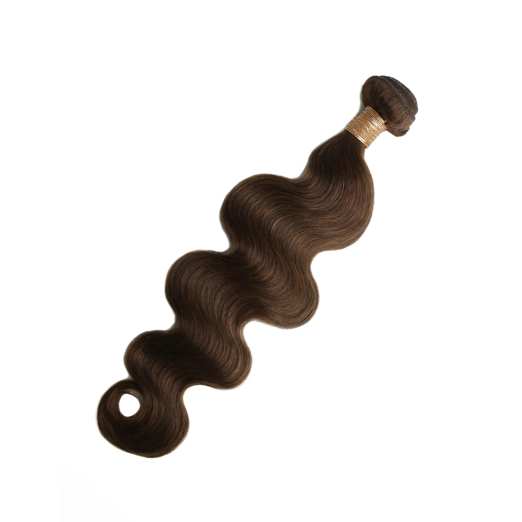 Medium Brown Body Wave 100% Human Hair Bundles - Image 8