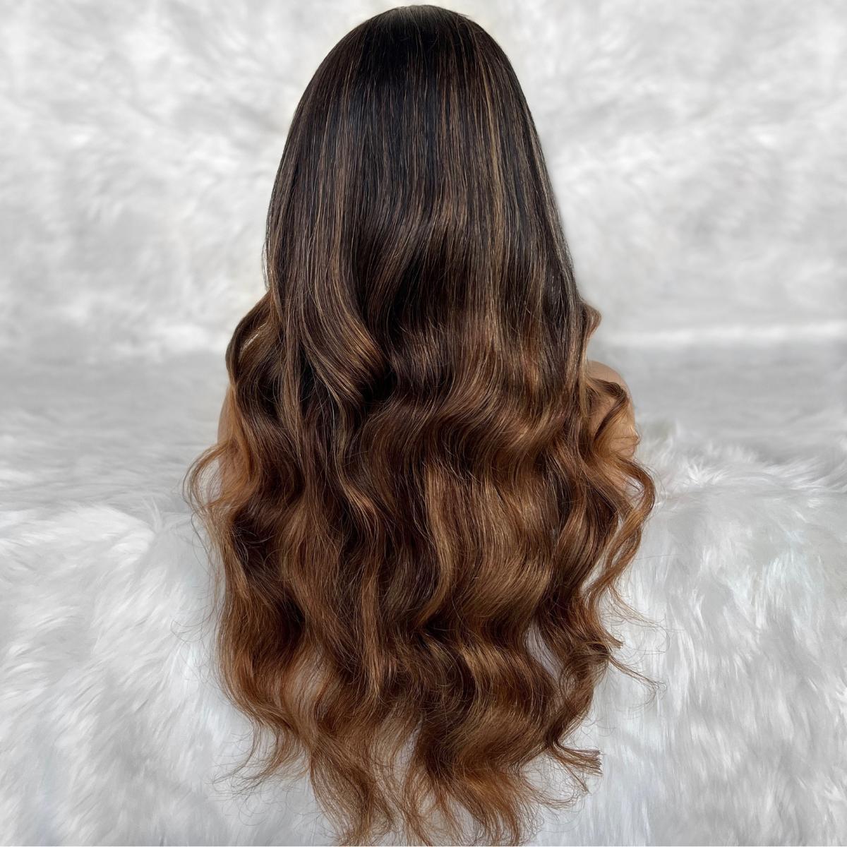 Mystique Glueless 5x5 HD Lace Professionally Colored 100% Human Hair Closure Wig - Image 3