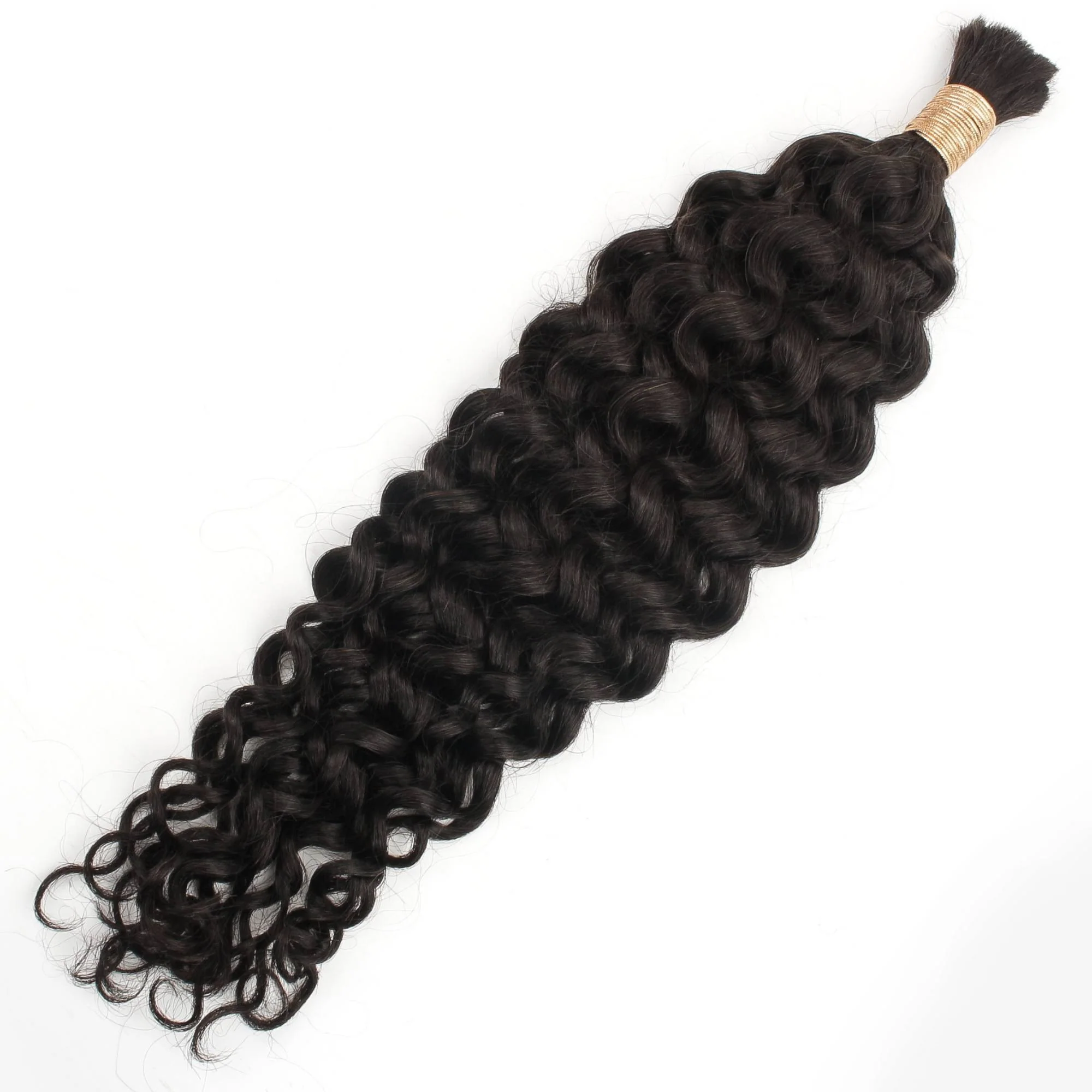 Ocean Wave Bulk 100% Human Braiding Hair - Image 4