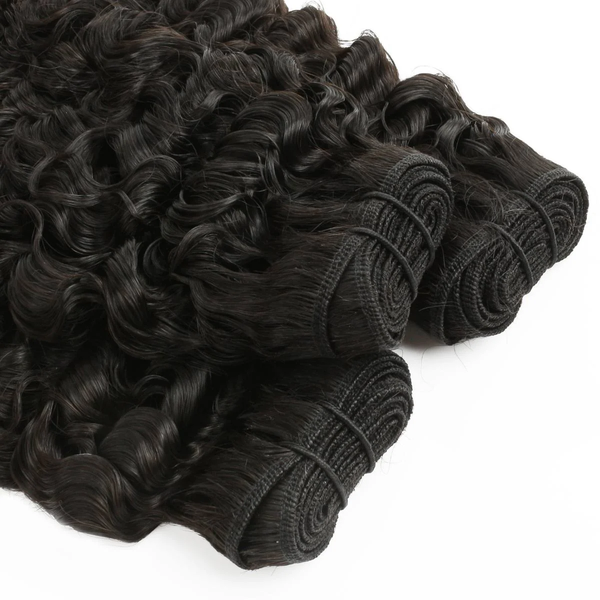 Raw Burmese Curly 100% Human Hair Bundle Deals - Image 4