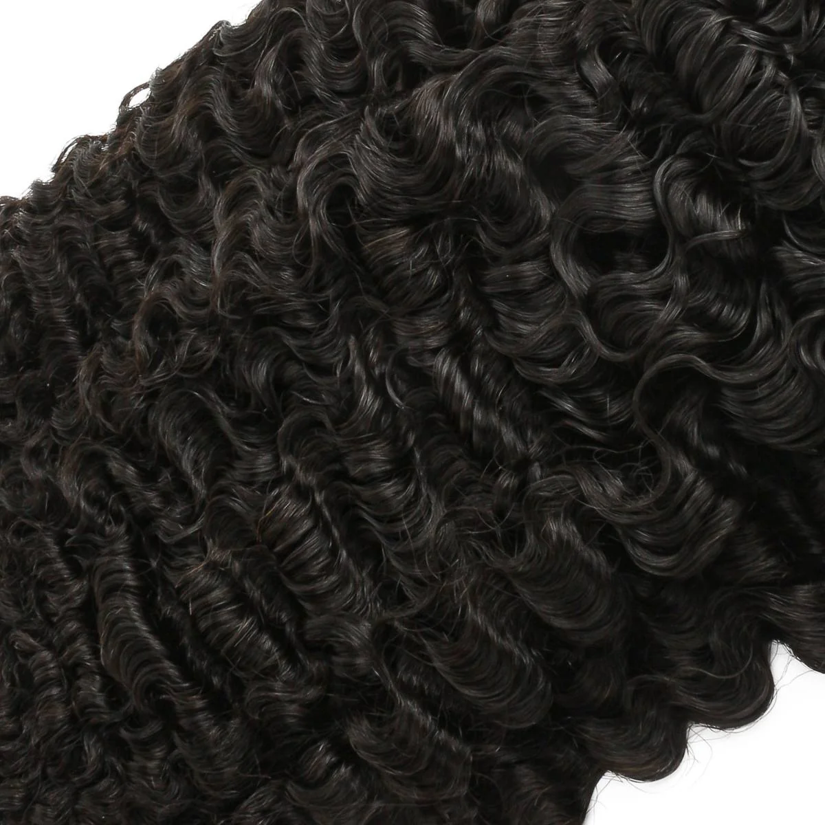 Raw Burmese Curly 100% Human Hair Bundle Deals - Image 5