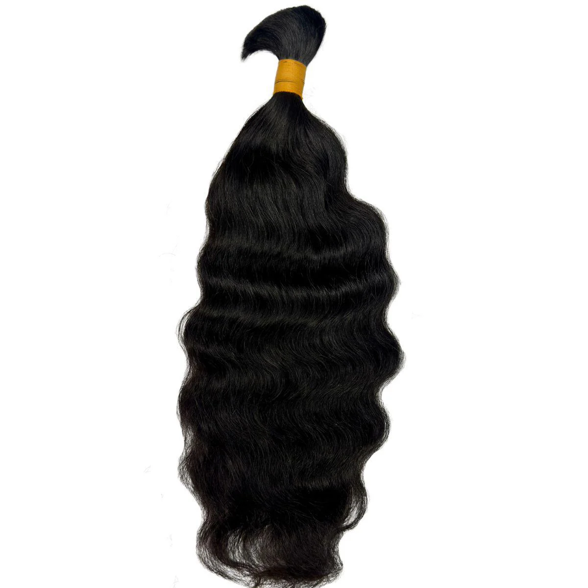 Raw Indian Curly Bulk 100% Human Braiding Hair - Image 6