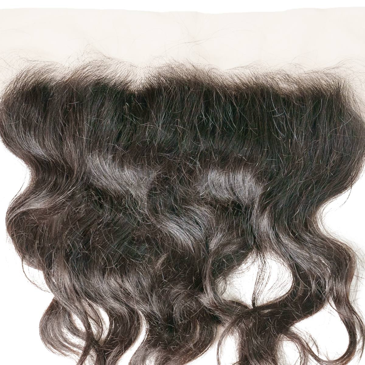 Raw Indian Curly 13x4 Transparent Lace 100% Human Hair Frontal - Image 4